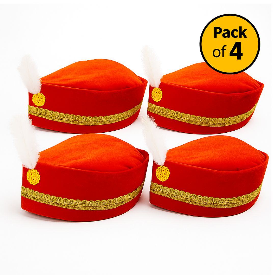 Qawwali Sufi Night Party Hats Unisex - Set of 4