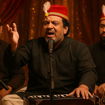 Qawwali Sufi Night Party Hats Unisex - Set of 4