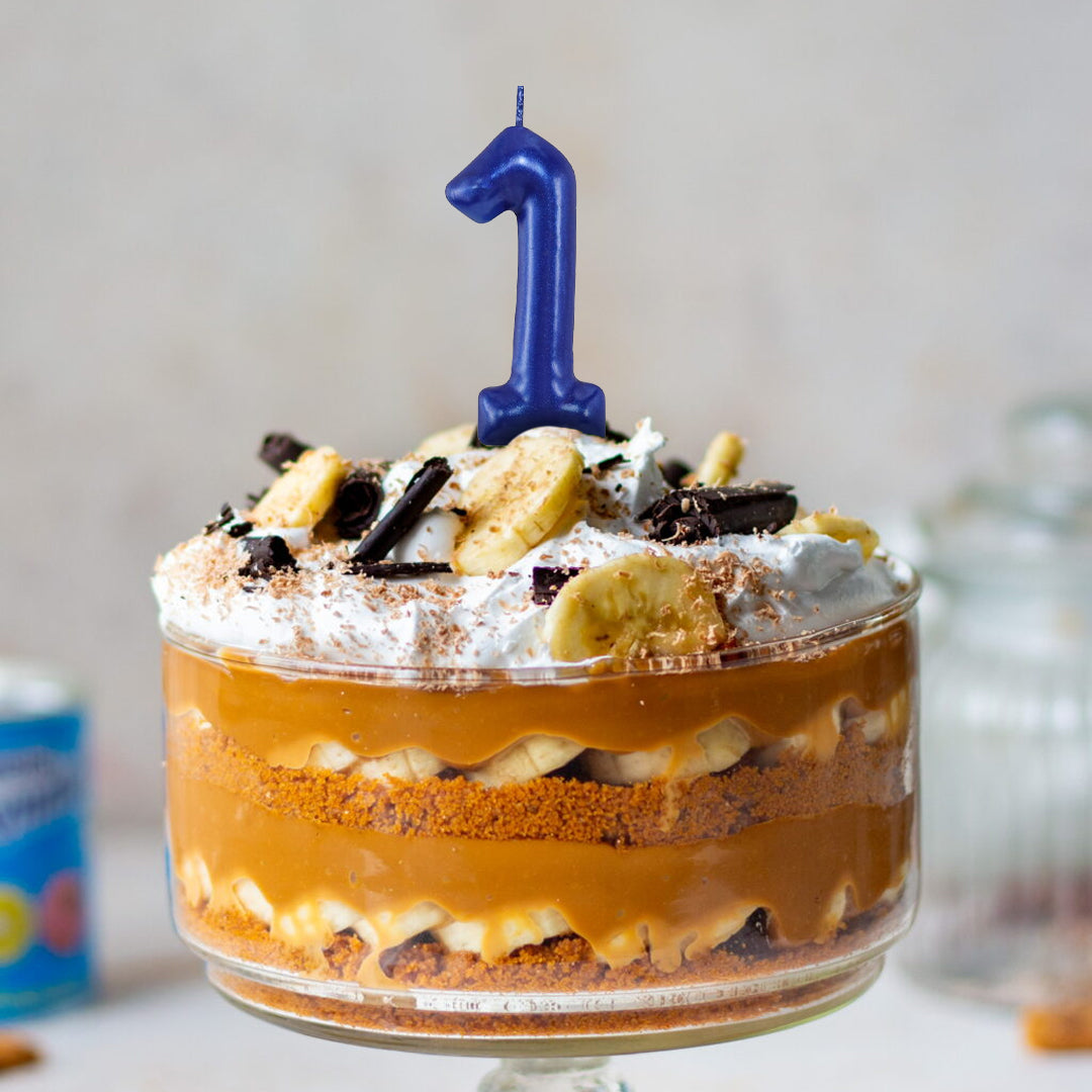 Number 1 Candle - Blue