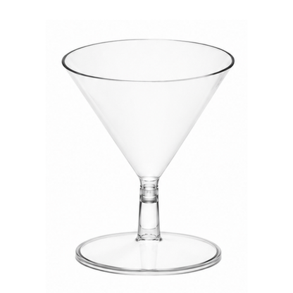 Transparent Martini Shot Glasses/Dessert Serving Cups - 40ML - 6PC