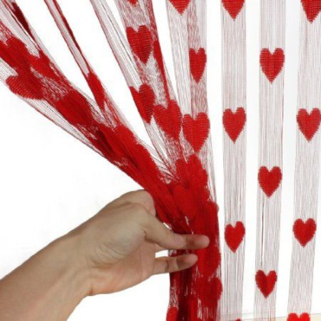 Heart Net String Decoration