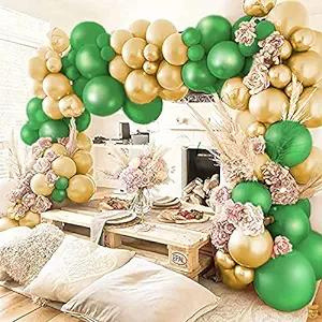 Dark Green Latex Balloons 10" - Pack of 50 PC