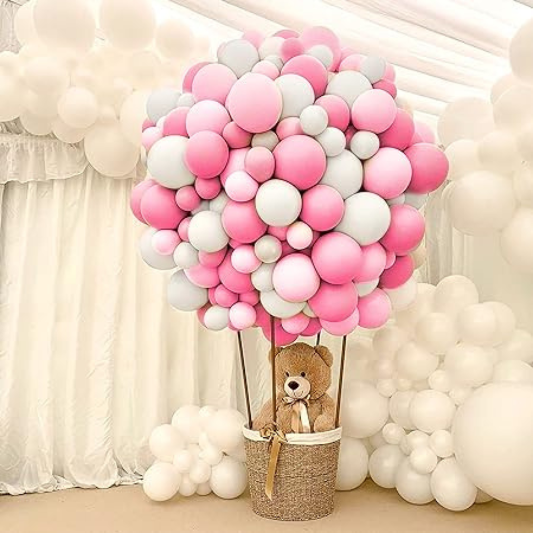 Pink Latex Balloons 10" - Pack of 50 PC