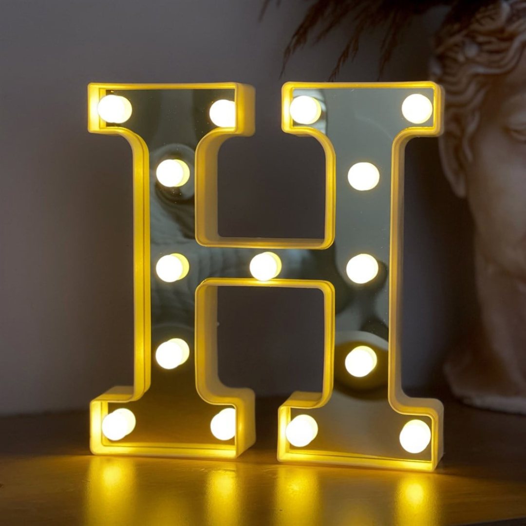 LED Marquee Alphabet H-1PC