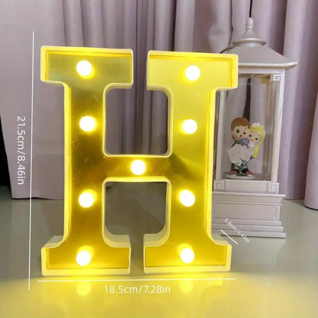 LED Marquee Alphabet H-1PC