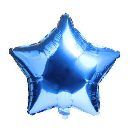 Blue Star Balloon - Set of 4