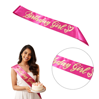 Birthday Girl Sash