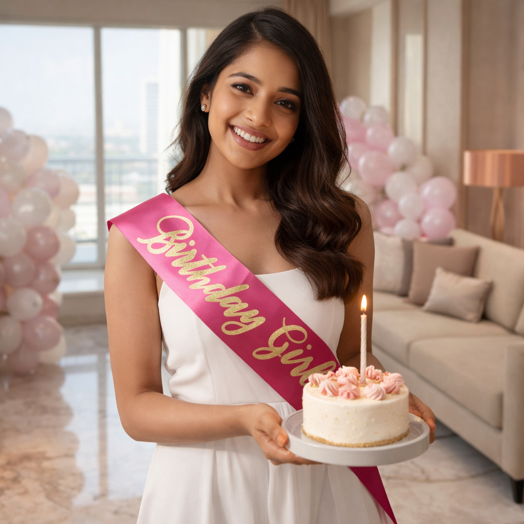 Birthday Girl Sash