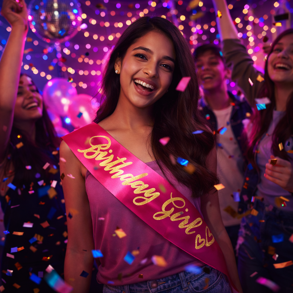 Birthday Girl Sash