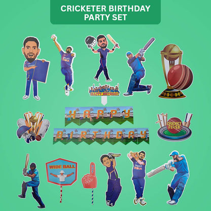 Cricket Birthday Party Set - 17PC