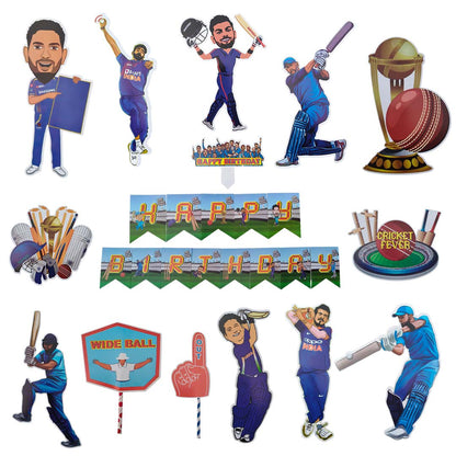 Cricket Birthday Party Set - 17PC