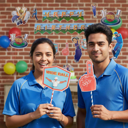 Cricket Birthday Party Set - 17PC