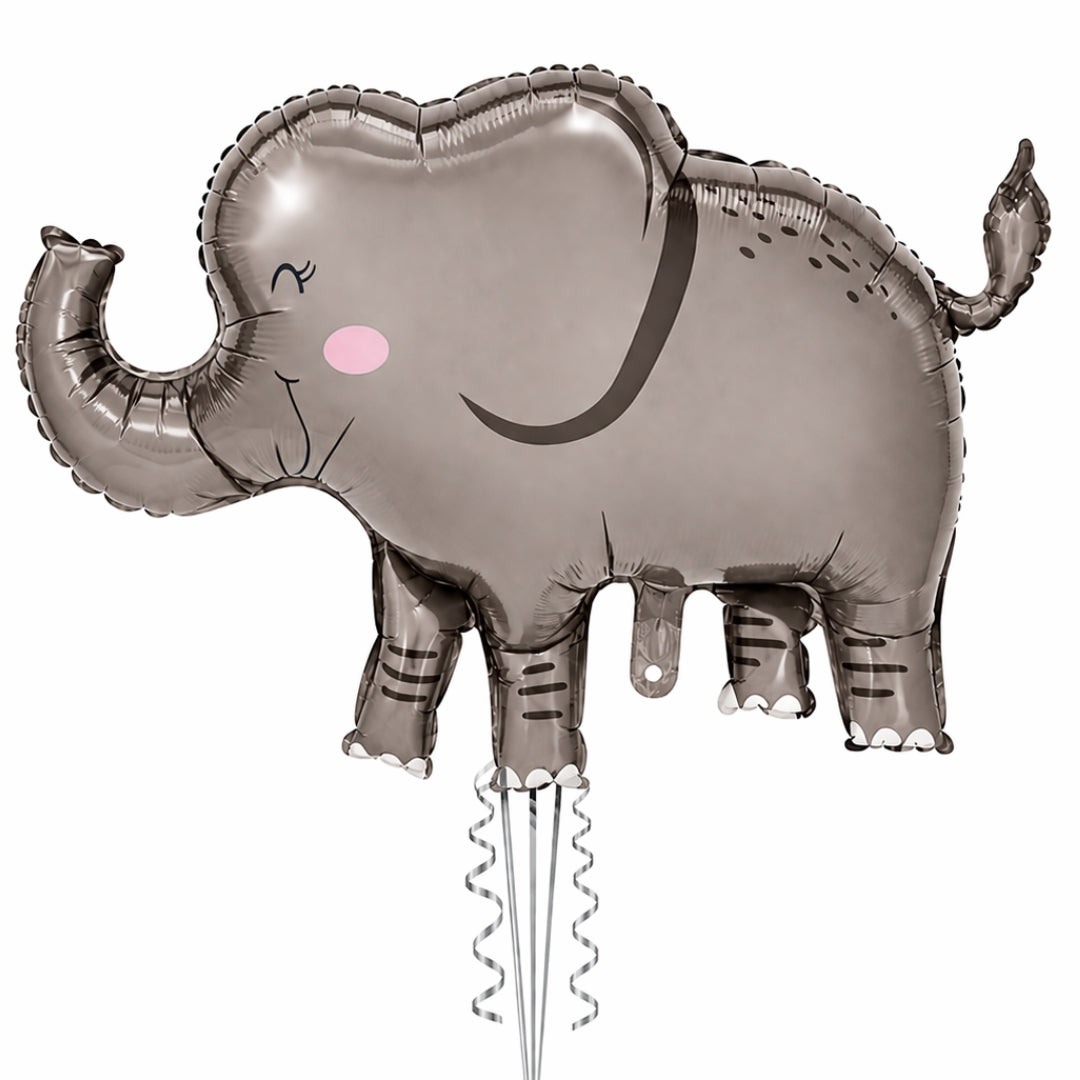 Jungle Animal Elephant Shaped Foil Balloon Large