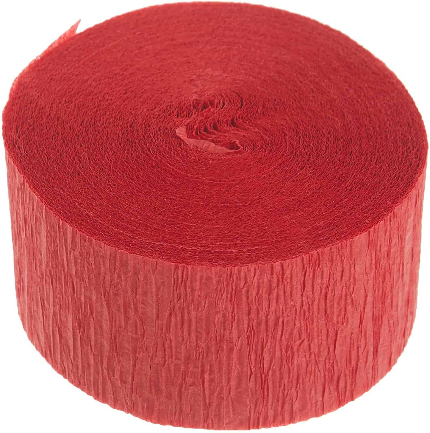 Crepe Streamers Red - 4PC