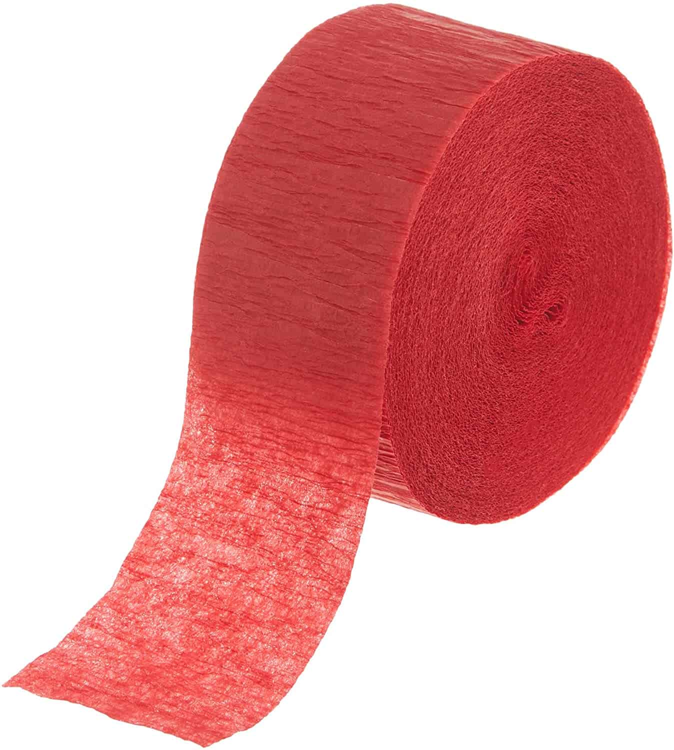 Crepe Streamers Red - 4PC