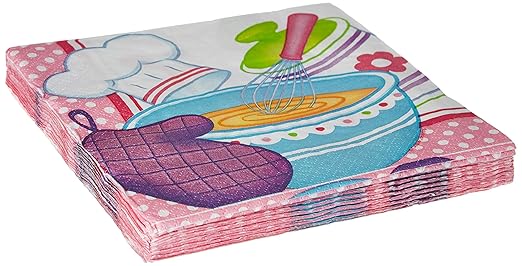 Little Chef Lunch Napkins - 16PC