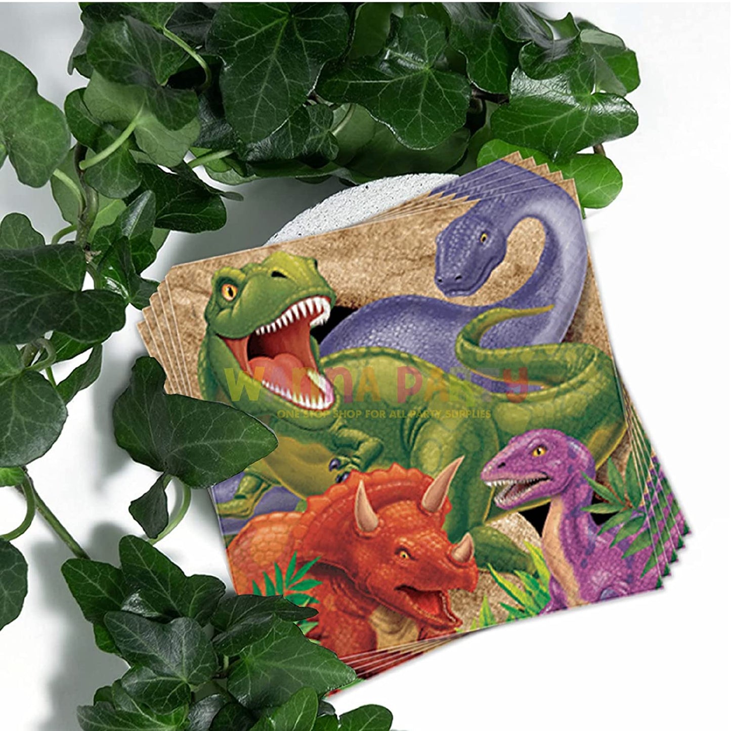 Dino Blast Lunch Napkins - 16PC