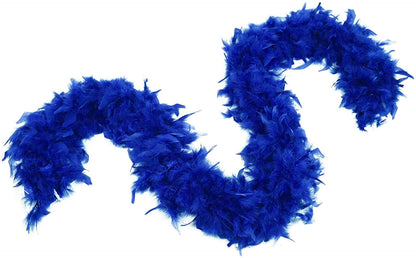 Feather Boa Blue