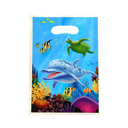 Underwater Theme Party Loot Bags - 8CT