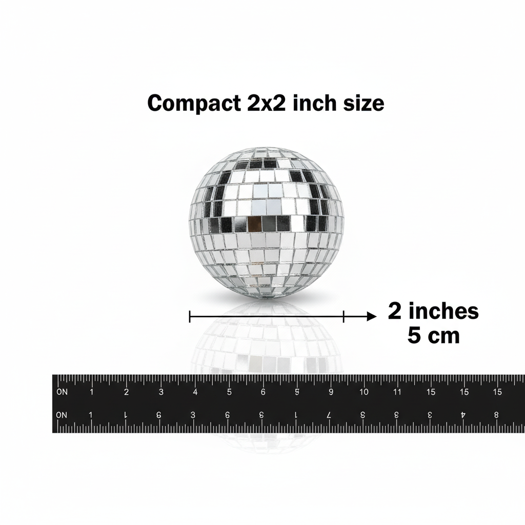 Disco Ball Hangings - 6PC