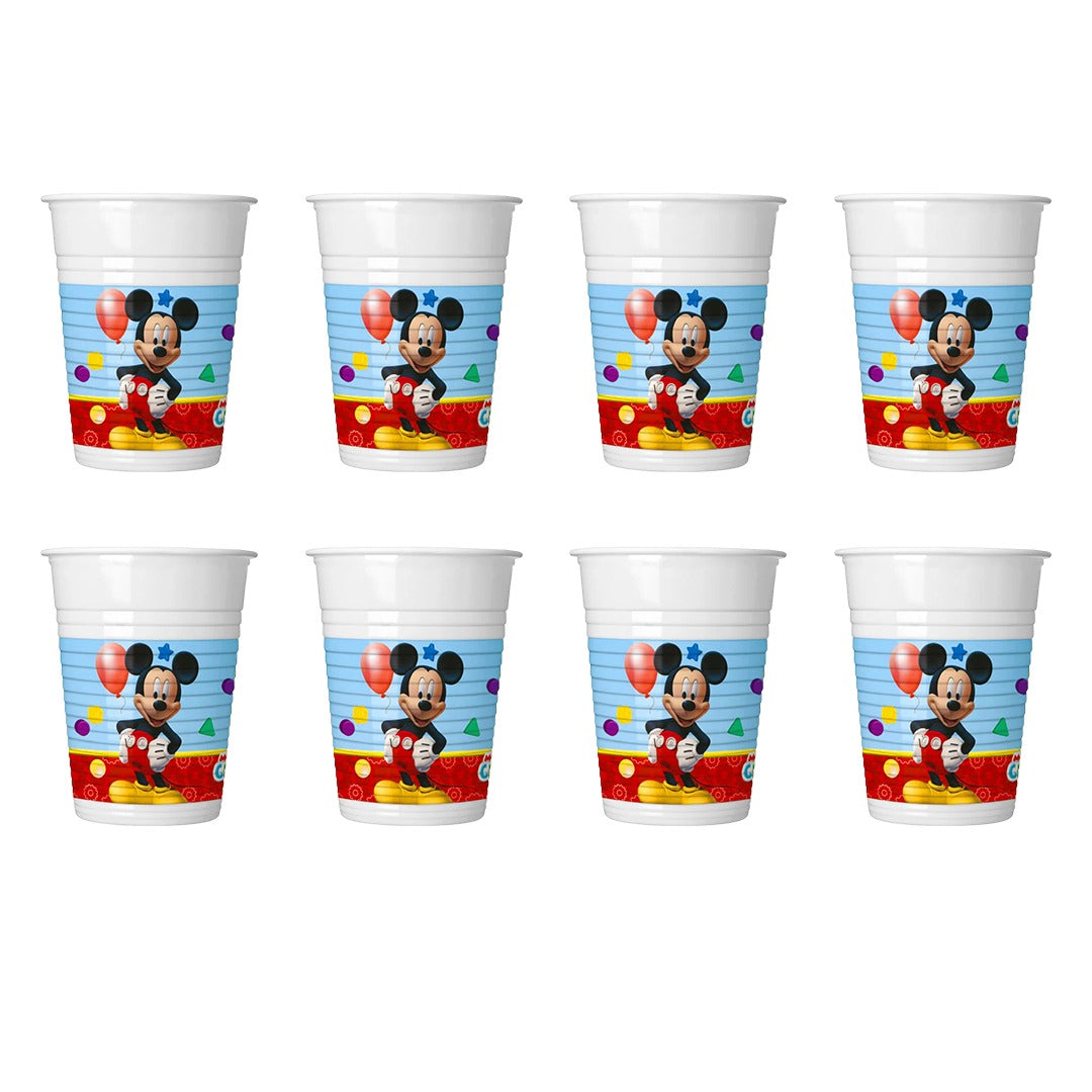Minnie Mouse Plastic Cups - 250ML - 8PC