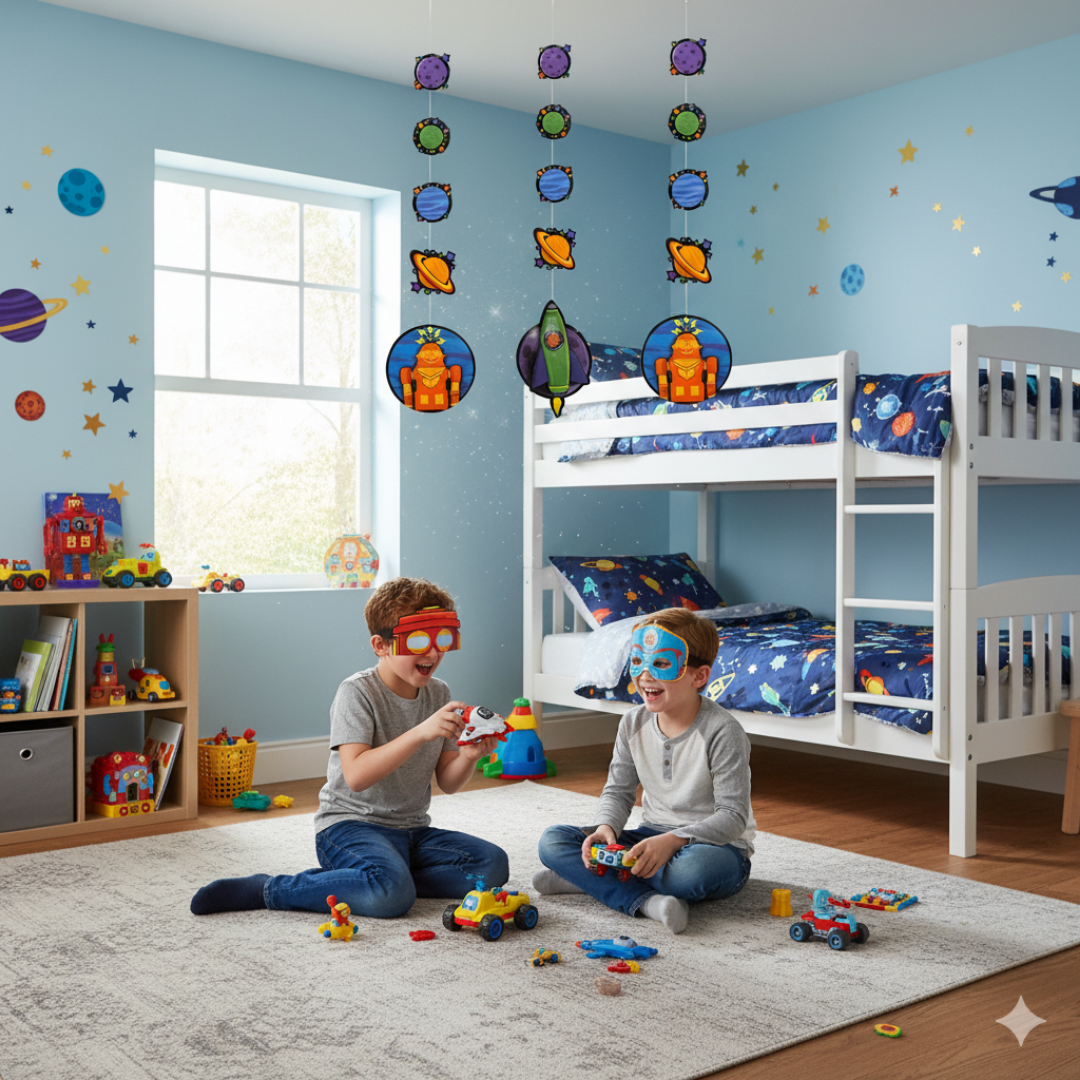 Party Bots Hanging Cutouts