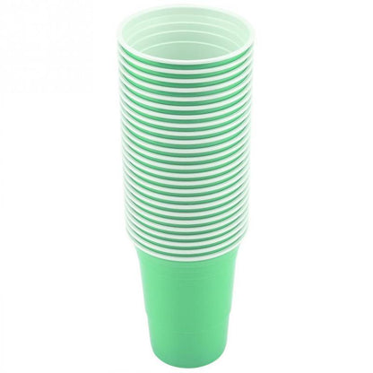 Beer Pong Cups Green - 20PC