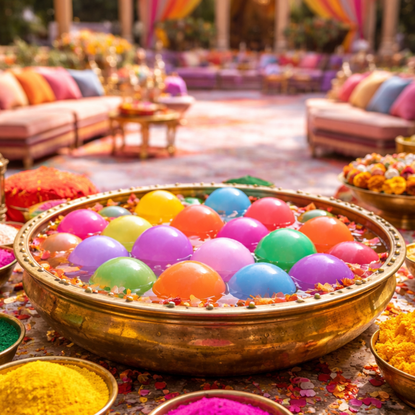 Holi Water Balloons - Self Sealing - 111PC