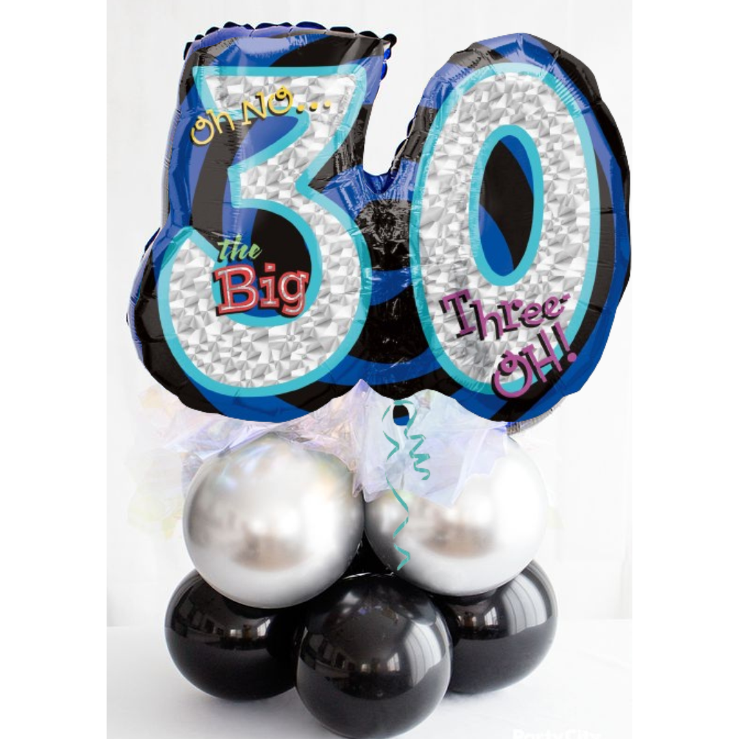 Oh No! The Big 30 Birthday Balloon - 27 inches