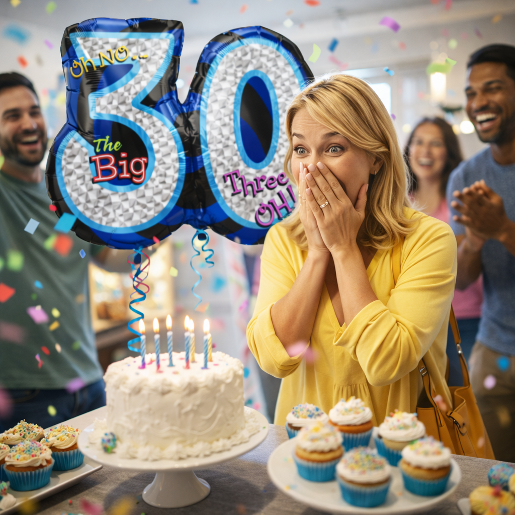 Oh No! The Big 30 Birthday Balloon - 27 inches