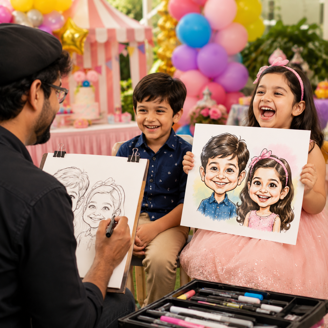 Caricature Artist for Rent