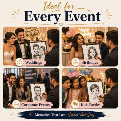 Caricature Artist for Rent
