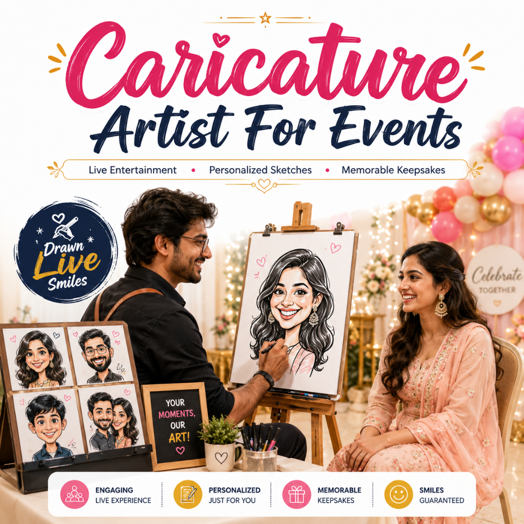 Caricature Artist for Rent