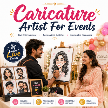 Caricature Artist for Rent