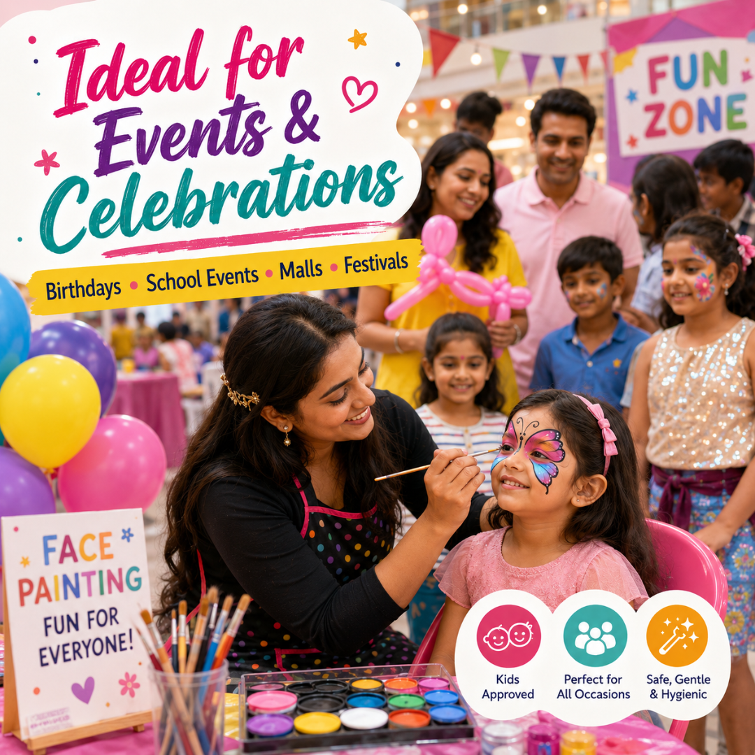 Face Painting Artist for Rent