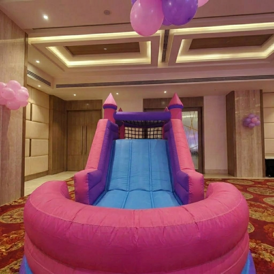 Castle Bouncy Pink & Purple for Kids