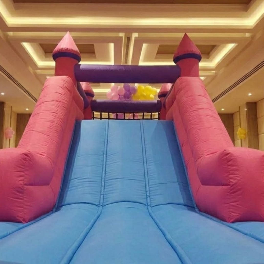 Castle Bouncy Pink & Purple for Kids
