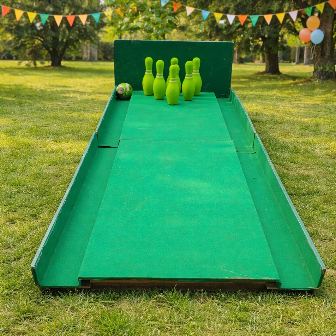 Wooden Bowling Alley