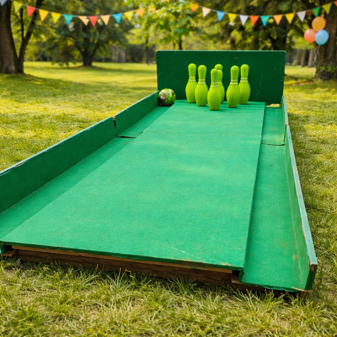 Wooden Bowling Alley