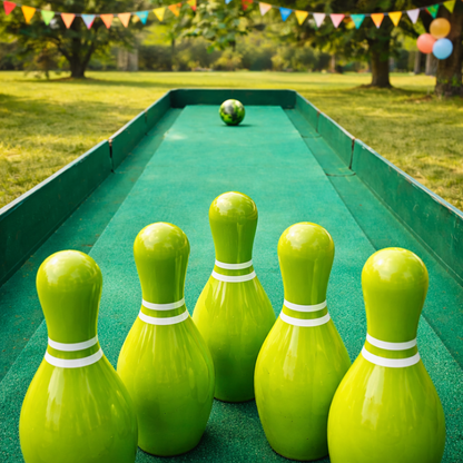 Wooden Bowling Alley