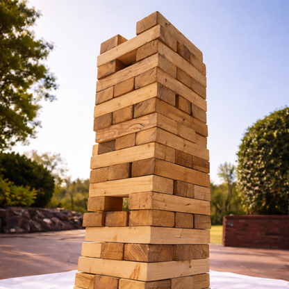 Giant Jenga Game for Mehendi or Birthday Party