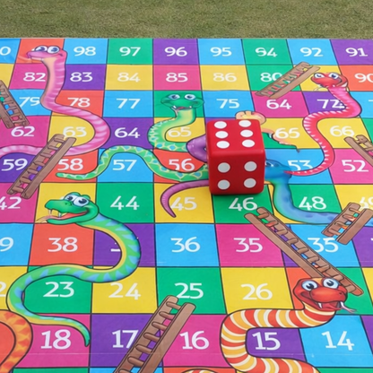 Snakes & Ladder Game with Dice for Rent