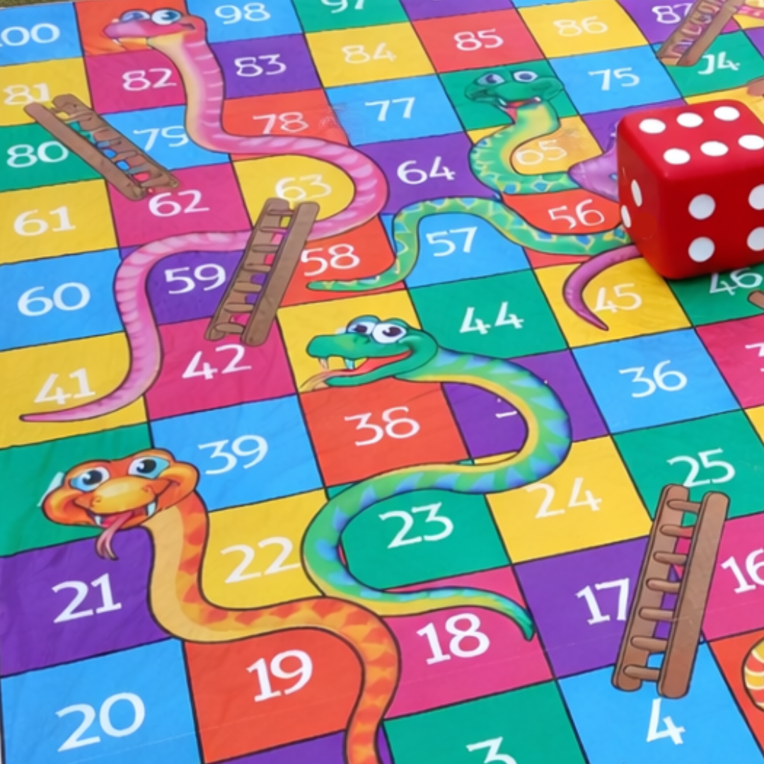 Snakes & Ladder Game with Dice for Rent