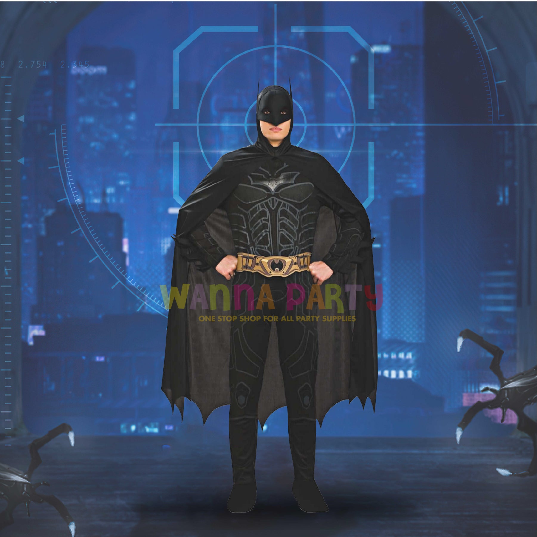 Batman Deluxe Costume for Adult