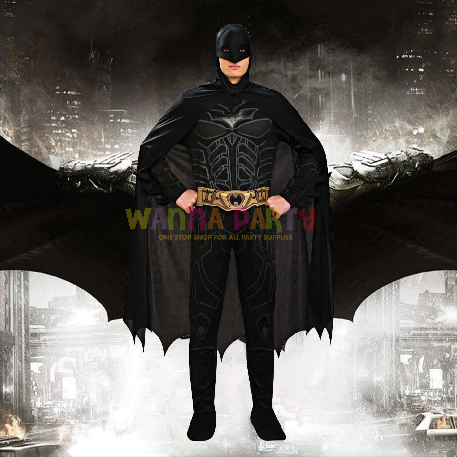 Batman Deluxe Costume for Adult