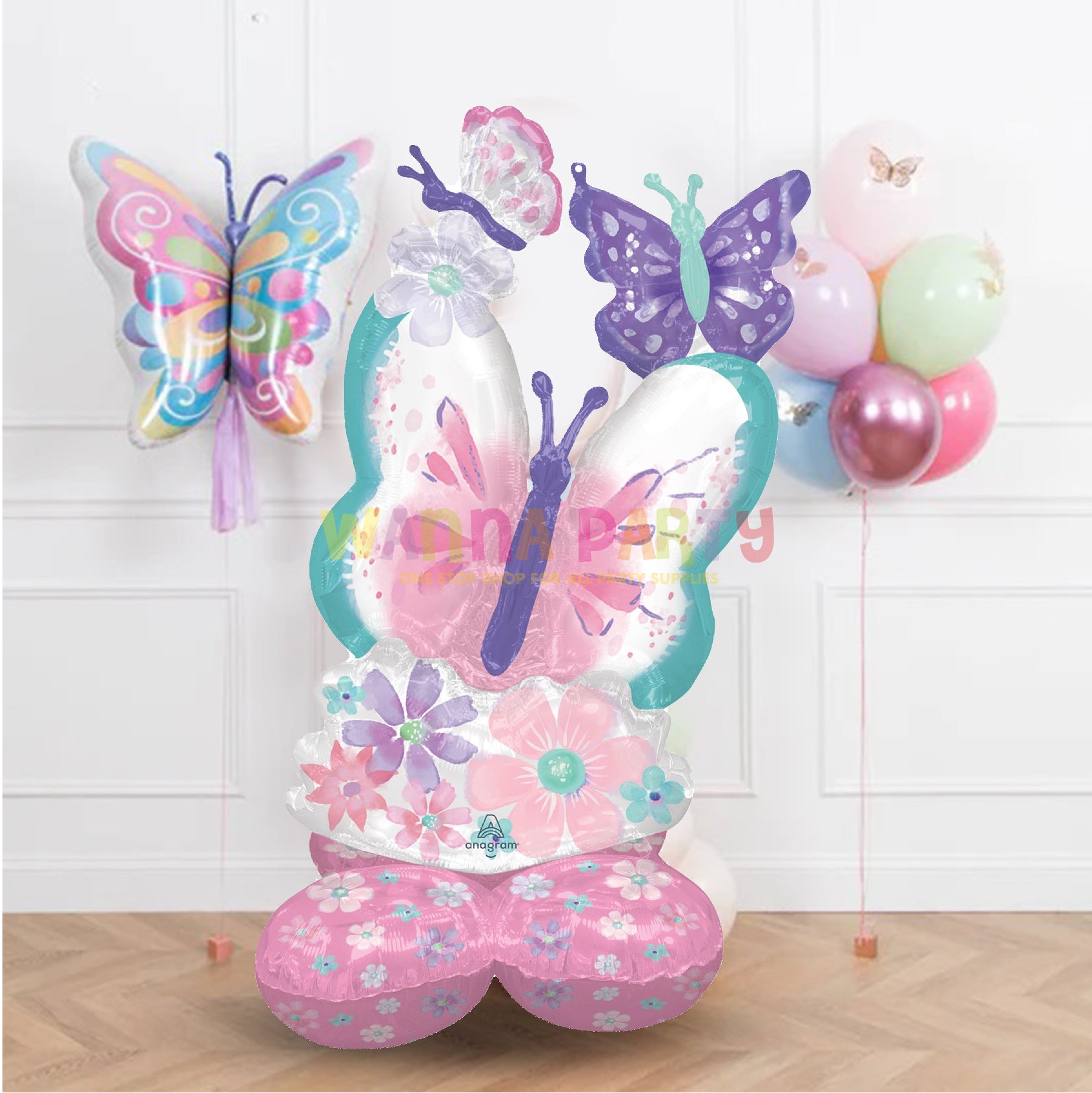 Airloonz Large Fluttering Butterflies 44 Inch - P70