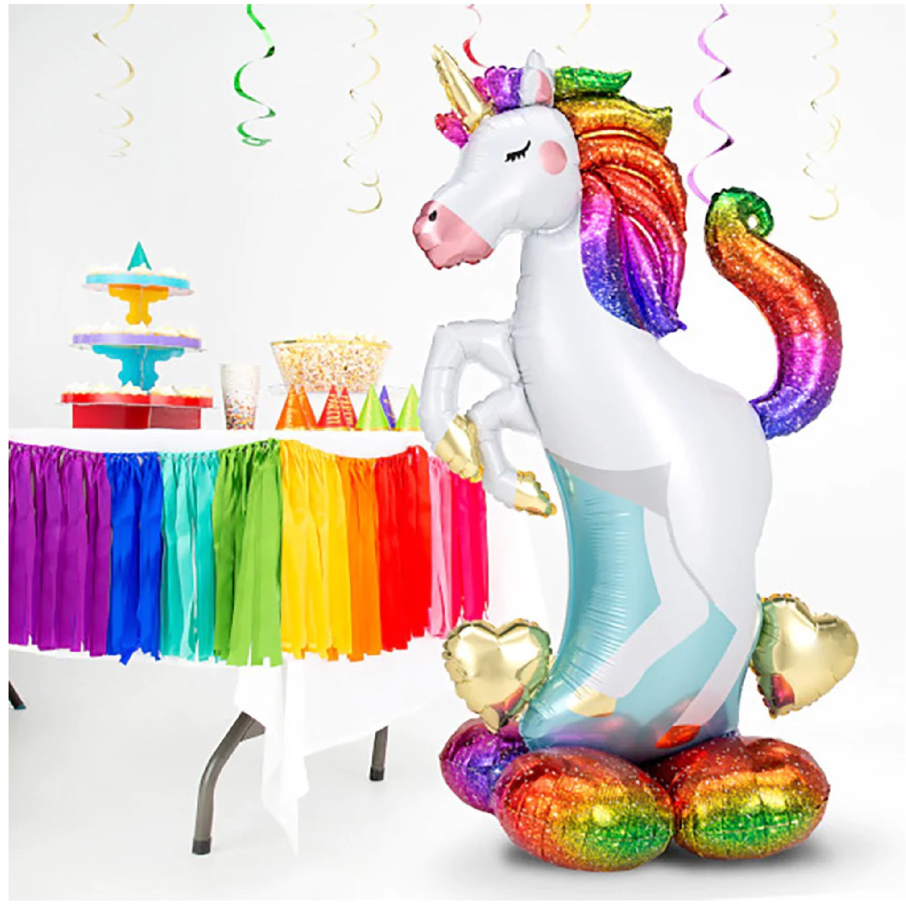 Airloonz Large Shape Unicorn Balloon 45"- P70