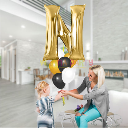 40" Alphabet N Balloon