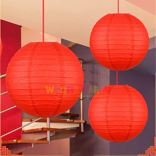 Paper Lanterns  Red 12"-1PC