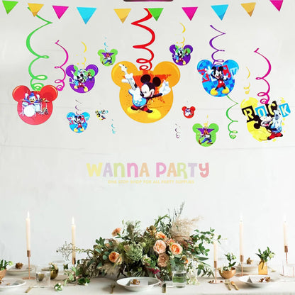 Mickey Swirl Decoration - 12PC